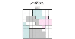 nanini Star Battle Puzzle (Two Not Touch Puzzle)_ver.11.0_中級180-Lv.38-1