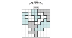 nanini Star Battle Puzzle (Two Not Touch Puzzle)_ver.11.0_上級168-Lv.38