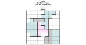 nanini Star Battle Puzzle (Two Not Touch Puzzle)_ver.11.0_初級156-Lv.6