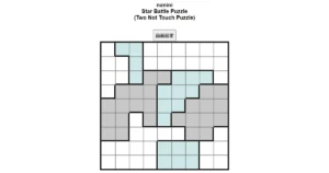 nanini Star Battle Puzzle (Two Not Touch Puzzle)_ver.11.0_初級151-Lv.6