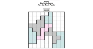 nanini Star Battle Puzzle (Two Not Touch Puzzle)_ver.11.0_中級178-Lv.22