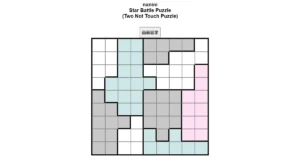 nanini Star Battle Puzzle (Two Not Touch Puzzle)_ver.11.0_初級163-Lv.14
