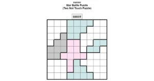 nanini Star Battle Puzzle (Two Not Touch Puzzle)_ver.11.0_中級179-Lv.24