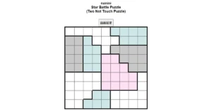 nanini Star Battle Puzzle (Two Not Touch Puzzle)_ver.11.0_中級177-Lv.19