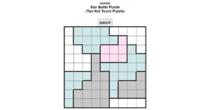 nanini Star Battle Puzzle (Two Not Touch Puzzle)_ver.11.0_中級173-Lv.16