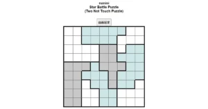 nanini Star Battle Puzzle (Two Not Touch Puzzle)_ver.11.0_中級185-Lv.17