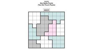 nanini Star Battle Puzzle (Two Not Touch Puzzle)_ver.11.0_中級188-Lv.29
