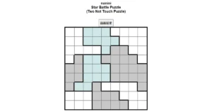 nanini Star Battle Puzzle (Two Not Touch Puzzle)_ver.11.0_中級184-Lv.17