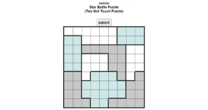 nanini Star Battle Puzzle (Two Not Touch Puzzle)_ver.11.0_上級189-Lv.32