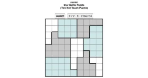 nanini Star Battle Puzzle (Two Not Touch Puzzle)_ver.12.3_中級204-Lv.19
