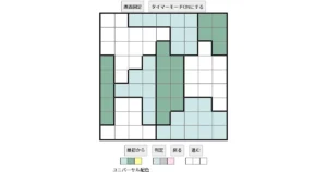 nanini Star Battle Puzzle (Two Not Touch Puzzle)_ver.16_中級338 CUD