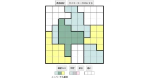 nanini Star Battle Puzzle (Two Not Touch Puzzle)_ver.16_中級393 CUD