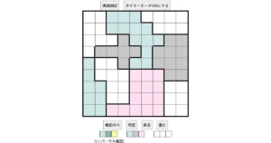 nanini Star Battle Puzzle (Two Not Touch Puzzle)_ver.16_中級394