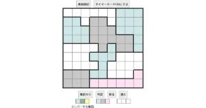 nanini Star Battle Puzzle (Two Not Touch Puzzle)_ver.16_上級396