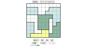 nanini Star Battle Puzzle (Two Not Touch Puzzle)_ver.16_初級465 CUD