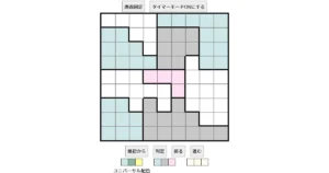 nanini Star Battle Puzzle (Two Not Touch Puzzle)_ver.16_初級468