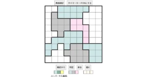 nanini Star Battle Puzzle (Two Not Touch Puzzle)_ver.16_中級510