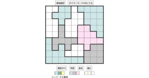 nanini Star Battle Puzzle (Two Not Touch Puzzle)_ver.16_中級474
