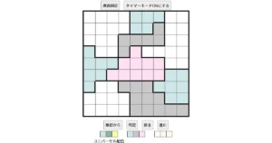 nanini Star Battle Puzzle (Two Not Touch Puzzle)_ver.16_上級486
