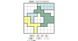nanini Star Battle Puzzle (Two Not Touch Puzzle)_ver.16_初級513 CUD