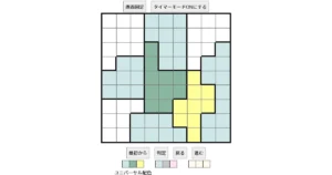 nanini Star Battle Puzzle (Two Not Touch Puzzle)_ver.16_中級523 CUD