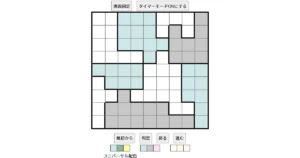 nanini Star Battle Puzzle (Two Not Touch Puzzle)_ver.18_初級576