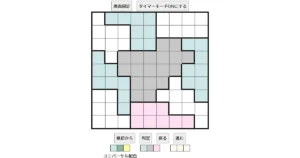 nanini Star Battle Puzzle (Two Not Touch Puzzle)_ver.16_上級540