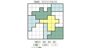 nanini Star Battle Puzzle (Two Not Touch Puzzle)_ver.18_初級577 CUD