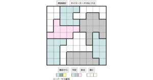 nanini Star Battle Puzzle (Two Not Touch Puzzle)_ver.18_上級568