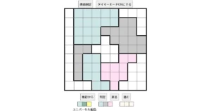nanini Star Battle Puzzle (Two Not Touch Puzzle)_ver.18_初級602